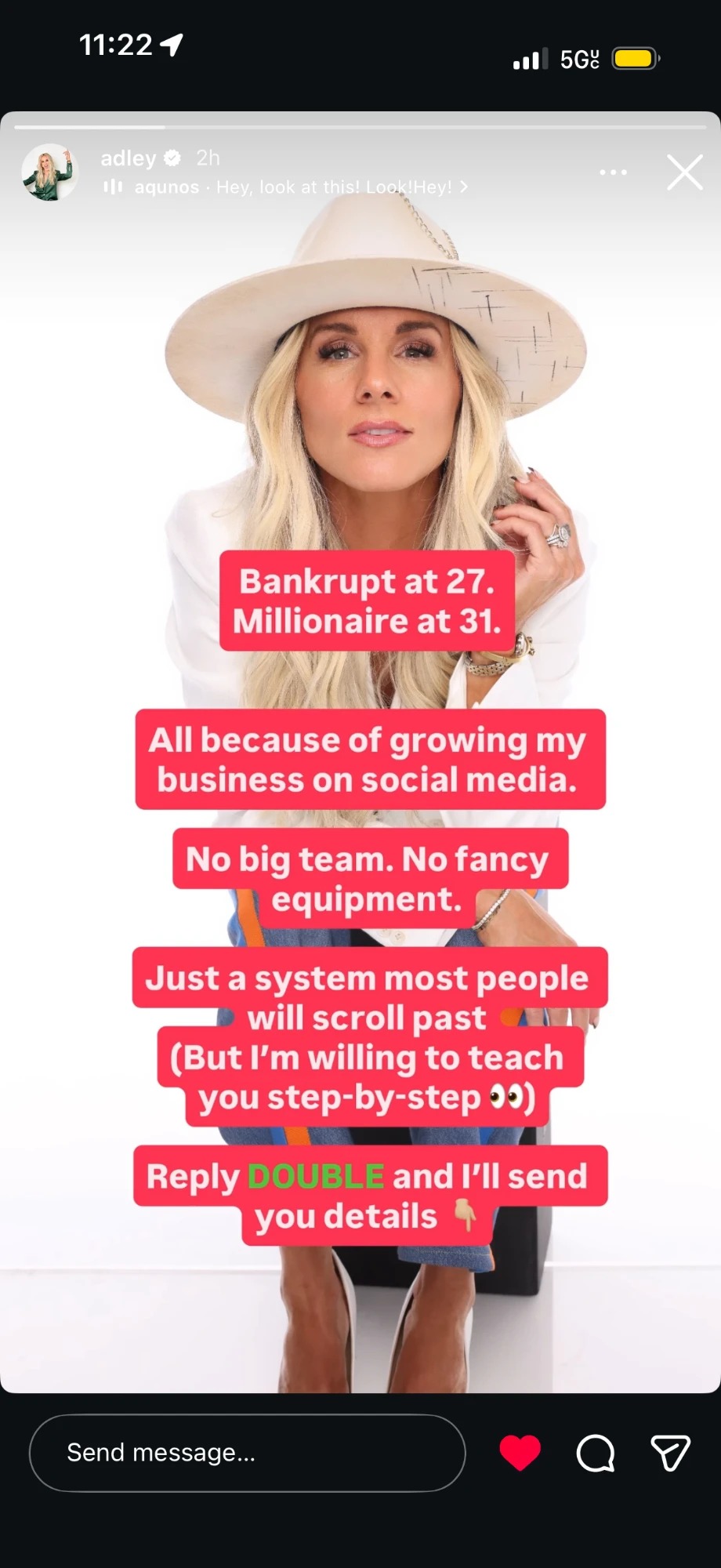 A real Solo Story from a client account