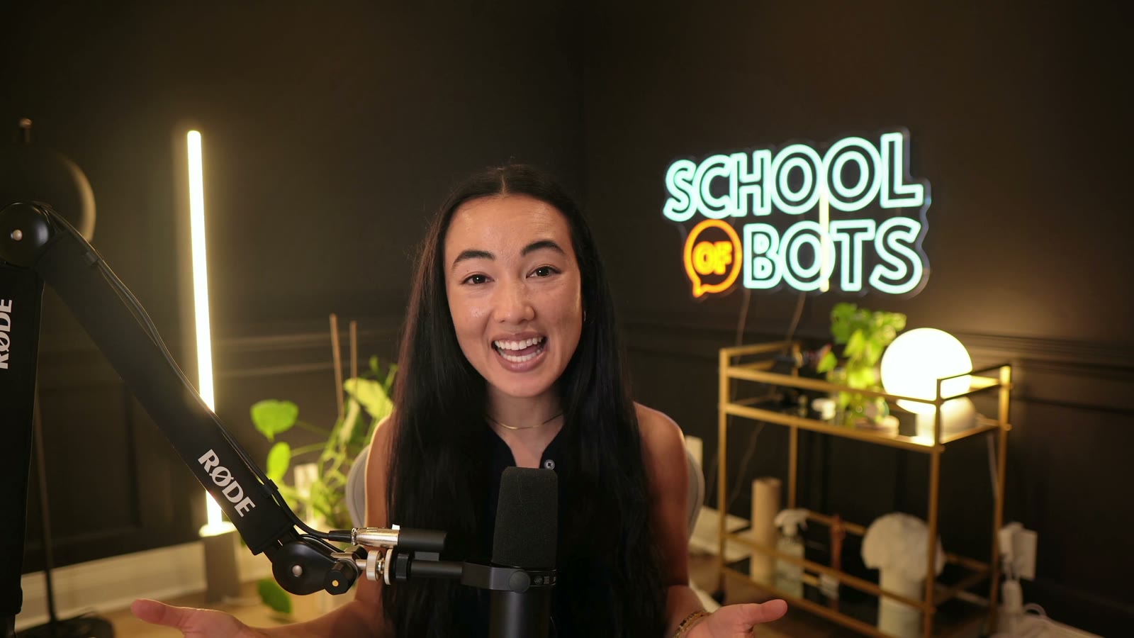 Natasha Willis in the School of Bots studio